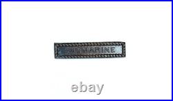 RARE Authentic Miniature WWI US Navy WWI Victory Medal Submarine Clasp Mini