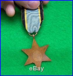 RARE Genuine Original WW2 AIR CREW EUROPE Star medal RAF