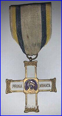RARE ORIGINAL WW1 ITALY COMMEMORATIVE CROSS MEDAL 1st ARMATA 1st ARMY FASSINO