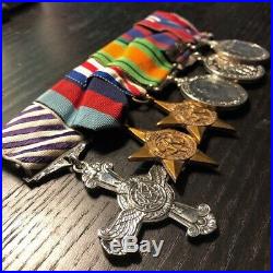 RARE Original WW2 Canadian Distinguished Flying Cross medal bar 1945 Dated