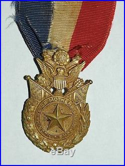 RARE WW1 1st GOLD STAR MOTHERS PILGRIMAGE OFFICIAL NAMED NUMBERED MEDAL MISSOURI