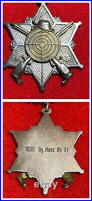 RARE WW1 WWI Imperial German Shooting Chain Award Kings Chain Schutzenfest Medal