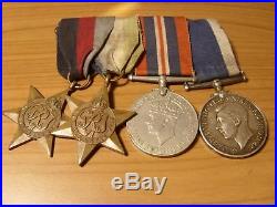 RN Royal Naval long service WW2 medal group GVI HMS Vernon Reginald Ridley