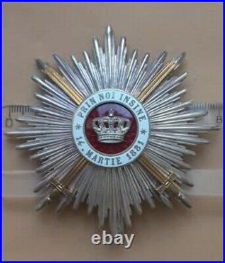 ROMANIA Crown Grand Cross OFFICER Order ROMANIAN medal WAR type 1918 WW1 WWI RRR