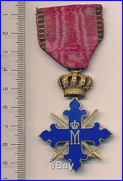 ROMANIA Order MEDAL Romanian MIHAI VITEAZUL Knight CROSS Officer WW 2 Reich 1944