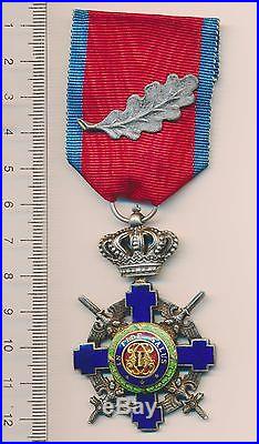 ROMANIA Order STAR ROMANIAN medal KNIGHT OAK LEAF WW2 War GERMANY Deutsch REICH