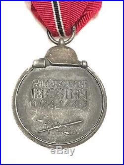 Rare #19 Original German Wehrmacht Eastern Russian Front Medal Ostmedaille ww2