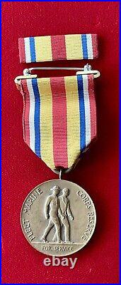 Rare Fleet Marine Corps Reserve Medal Us Mint Production