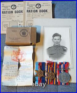 Rare Original WW2 Chindit Special Forces Casualty Medals Operation Thursday