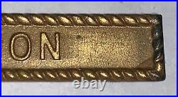 Rare Original Ww1 Navy Victory Medal Aviation Clasp Bar Government Contract