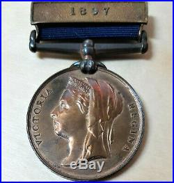 Rare Pre Ww1 British Metroploitan Police 1887 Jubilee Medal With 1897 Clasp