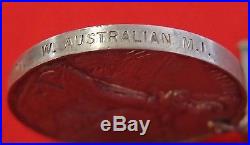 Rare Pre Ww1 Western Australian Mounted Infantry Queens South Africa Medal Qsa