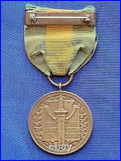 Rare WW1 Numbered #3554 Mexican Border Service Medal Belongs SFC Egner, Phillip. H
