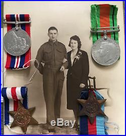 Rare WW2 1944 Arnhem Casualty Medals Group Coldstream Guards Nijmegen