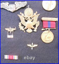 Rare WW II Era Collection Of a Grand Cross, Pins, Medals from A Named Airman