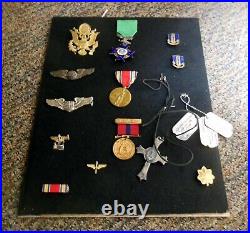 Rare WW II Era Collection Of a Grand Cross, Pins, Medals from A Named Airman