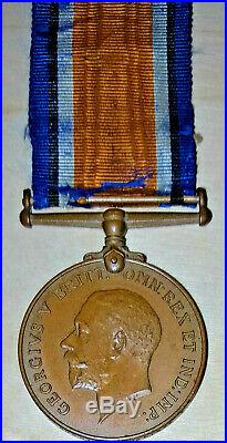 Rare Ww1 British War Medal In Bronze 1182 P. Busuttil Maltese Labour Corps