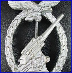Rare Ww2 / 1957 German Air Force Anti Aircraft Flak Badge Medal Order