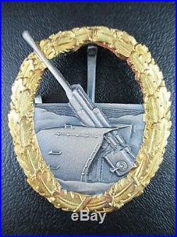 Rare Ww2 / 1957 German Navy Kriegsmarine Coastal Artillery Badge Medal Order