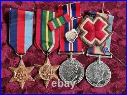 Rare Ww2 Australian Army Nurse Medal Group