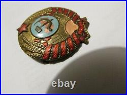 Rare pre WW2 KGB RUSSIAN SOVIET USSR ORDER Badge Original 1936-39 OGPU