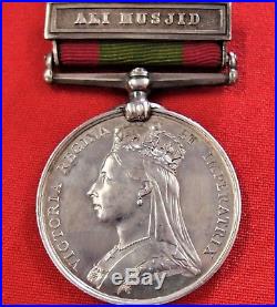 Rifle Brigade Deserter Pre Ww1 British 1878-1880 Afghanistan Campaign Medal