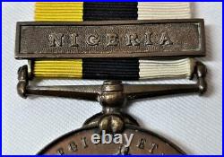 Scarce Pre Ww1 British Royal Niger Company Medal 1886 Clasp Nigeria