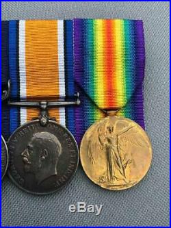 Scarce WW1 Military M. M gallantry medal group 134th F. A RAMC Medical corps