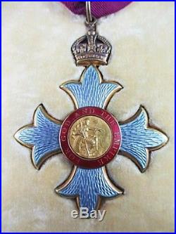 Scarce Ww1 British Australia Cbe C. B. E. Commander Order Medal In Case
