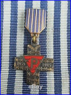 Scarce Ww2 Jewish Auschwitz Holocaust Concentration Death Camp Survivor Medal