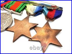 Set Of 4 WW2 Medals RAF Star/Atlantic Star/Defence/General War BOXED