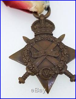 Set of 3 WW1 Medals Star Medal Victory Medal War Medal 1914-1918