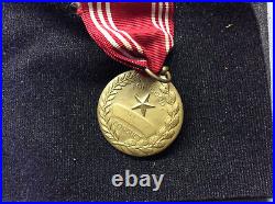 Set of 5 WWII Service American Defense National Defense and other Medals