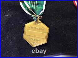 Set of 5 WWII Service American Defense National Defense and other Medals