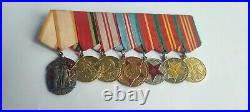 Set of awards for a veteran of the USSR armed forces