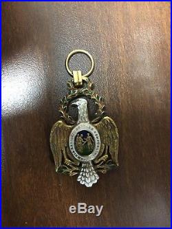 Society of the Cincinnati Eagle medal badge full size ww2 era