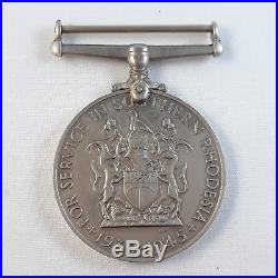 Southern Rhodesia War Service Medal Ww2