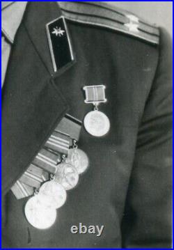 Soviet Army Caribbean Military Friendship Medal 1st Class & Bonus Photo Officer