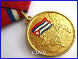 Soviet Army Caribbean Military Friendship Medal 1st Class & Bonus Photo Officer