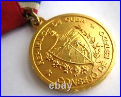 Soviet Army Caribbean Military Friendship Medal 1st Class & Bonus Photo Officer