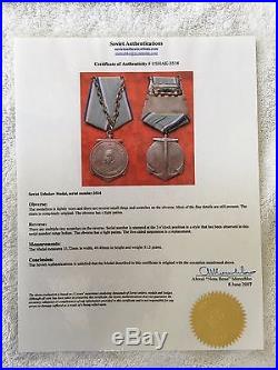 Soviet Ushakov Medal Group World War II