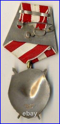 Soviet star Order Medal Badge Red Banner original 361353 (#1204)