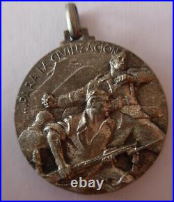 Spain Spanish Civil War Medal for the Battle To Bilbao From 1937