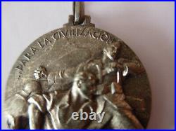 Spain Spanish Civil War Medal for the Battle To Bilbao From 1937