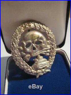 Tank fight medal of WW I Juncker rare original badge of German soldier