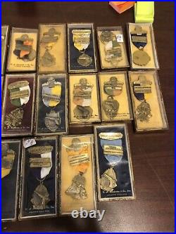 Target Shooting Medals Awards All from the 50's Lot of 27 Medals