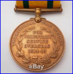 Territorial Force War Medal Ww1 British War And Victory Medal Group Of 3 Ra
