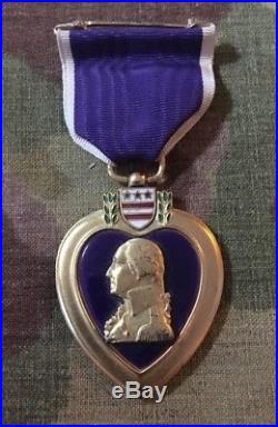 USMC WWII WW2 Marine Corps original Purple Heart Medal In Short Box