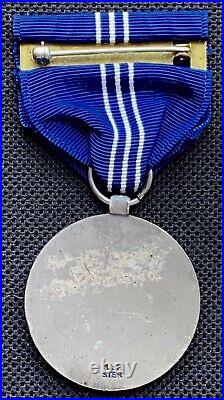 US DEPARTMENT OF THE NAVY Superior Civilian Service Medal HLR Sterling Silver