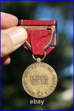 US Naval Reserve Faithful Service, 1938-1958
